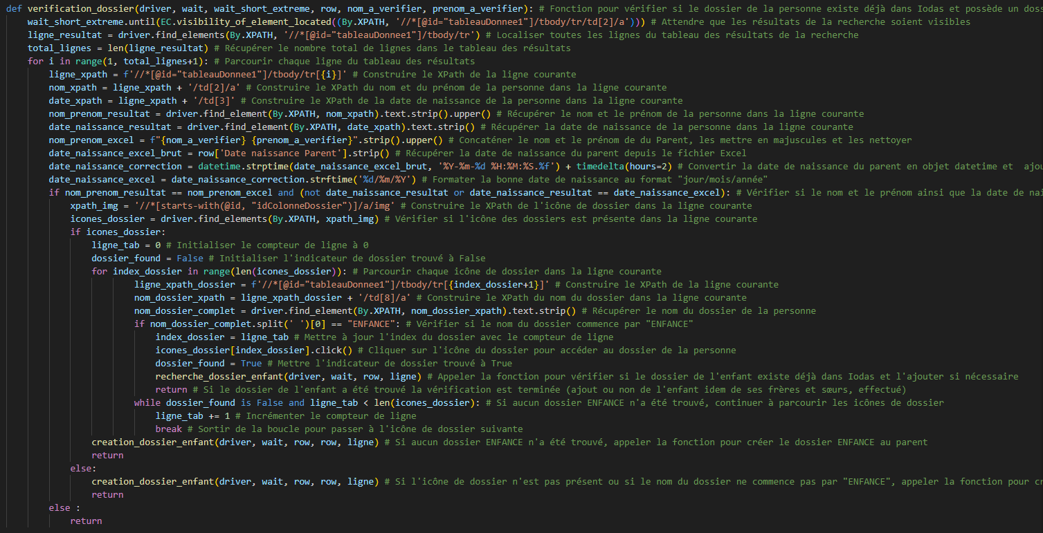 Fonction ENFANCE - partie 2