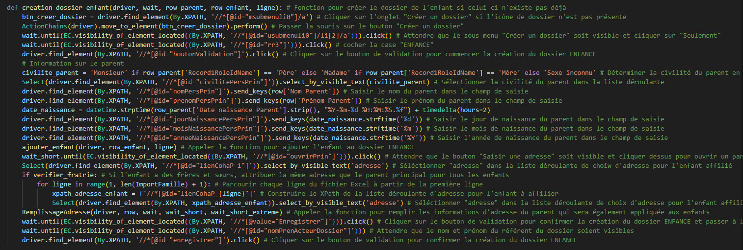 Fonction ENFANCE - partie 3