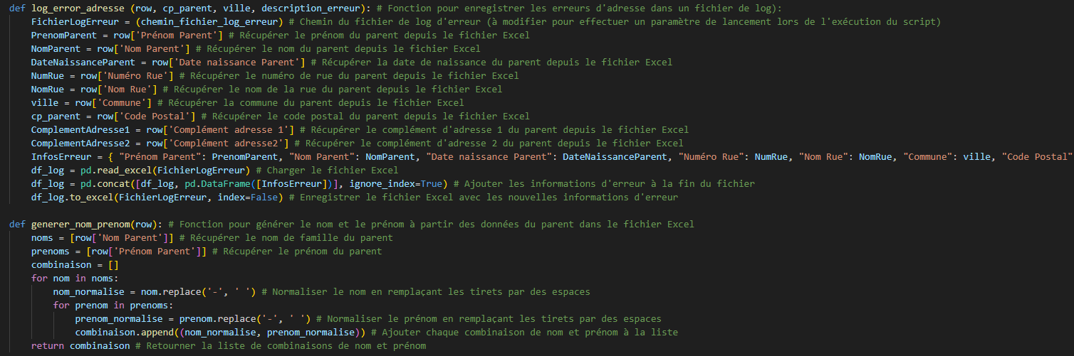 Fonction ENFANCE - partie 6